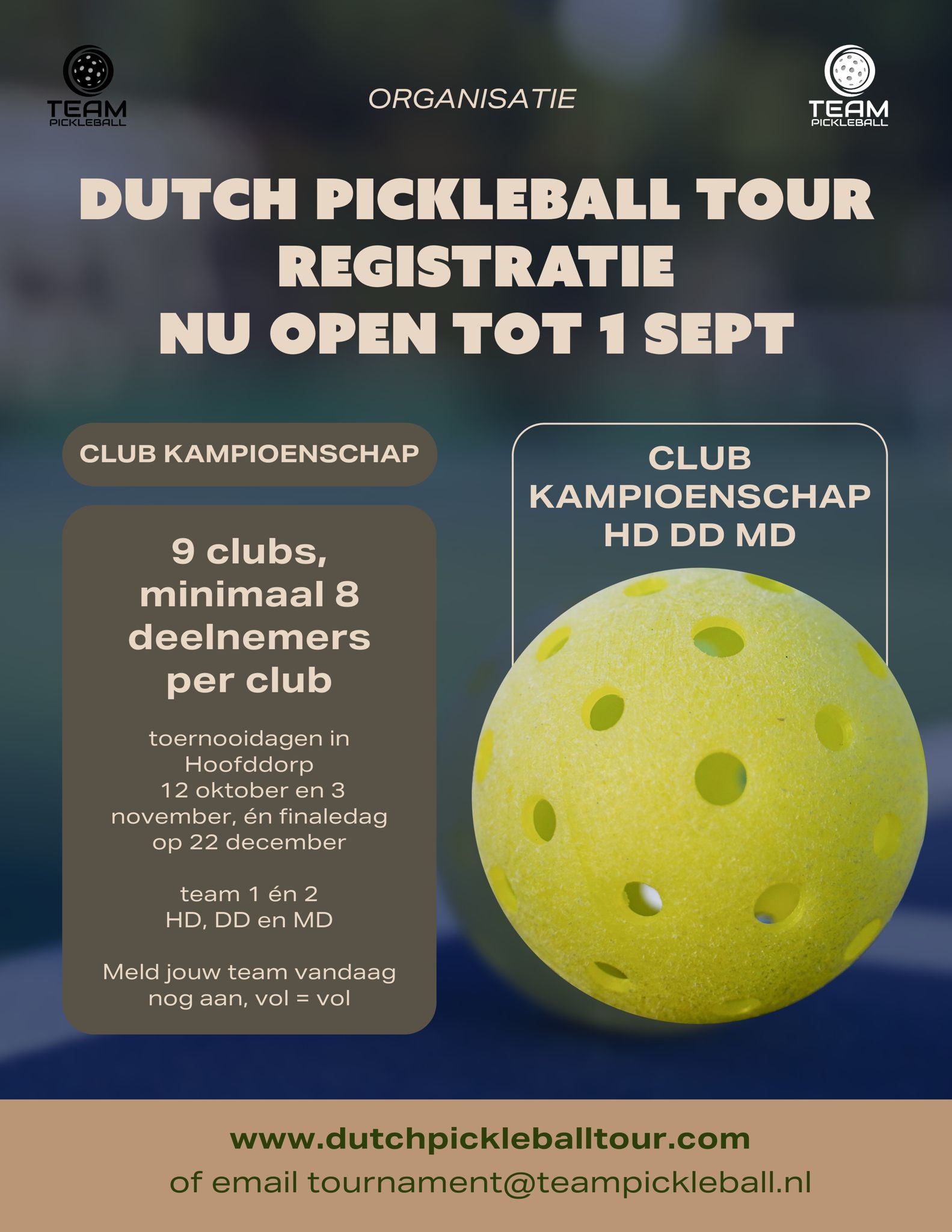 Dutch Pickleball Tour 2024